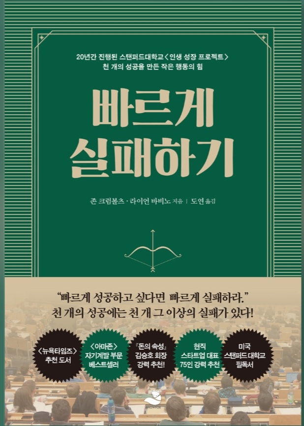  빠르게 실패하기, 하루 한 번이면 충분하다, 실패의 재해석(작은 행동의 힘, 일상의 패턴에서 벗어나기)