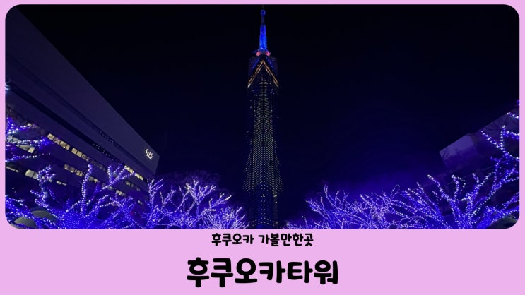  일본 관광지 후쿠오카 가볼만한곳 후쿠오카타워 전망대 (feat. 일본버스 타는법)