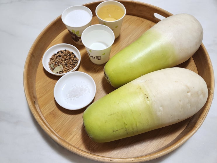 #프레아마켓 신선한 <b>제주 월동무</b>로 무피클 만들어봤어요