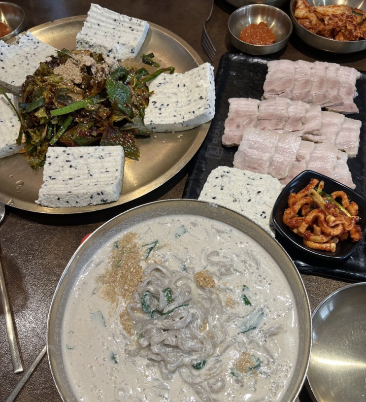  [대구 수성구] 부모님과 가기 좋은 칼국수 한식 맛집 면장수