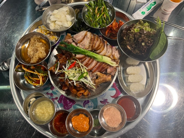  완미족발 : 왕십리 한양대 남도식 한상족발 맛집