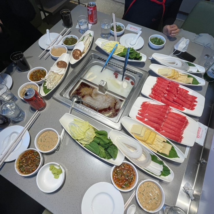  영등포 맛집 하이디라오 훠궈!
