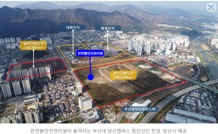  부산대 양산 캠퍼스 유휴 부지 개발, 양산 라피에스타 공실...23.01