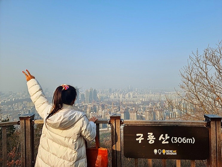  [ 서울산추천 ] 초보도 등산 가능한 구룡산 / 강남일대가 다 보이는 산