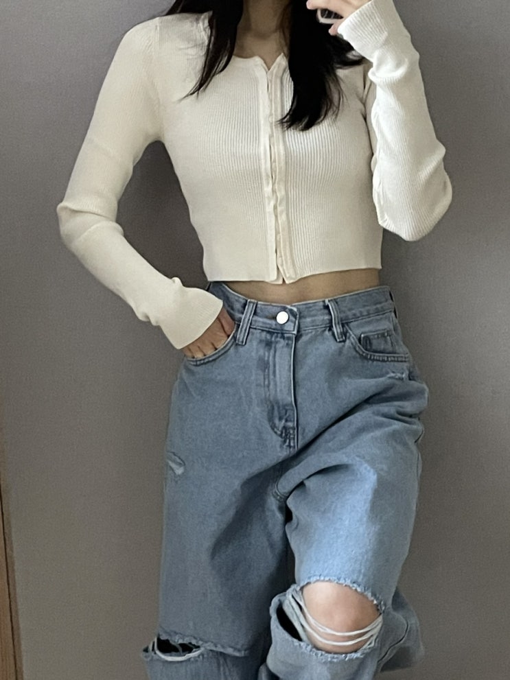 다이애그널 아카이브 세일 쇼핑 하울! 레더자켓, 니트, 볼레로, 바지 착용 후기