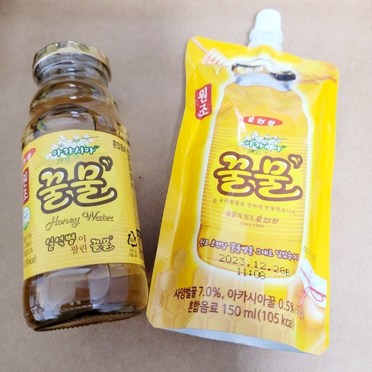  아카시아꿀 호연당 꿀물 파우치 150ml 60팩