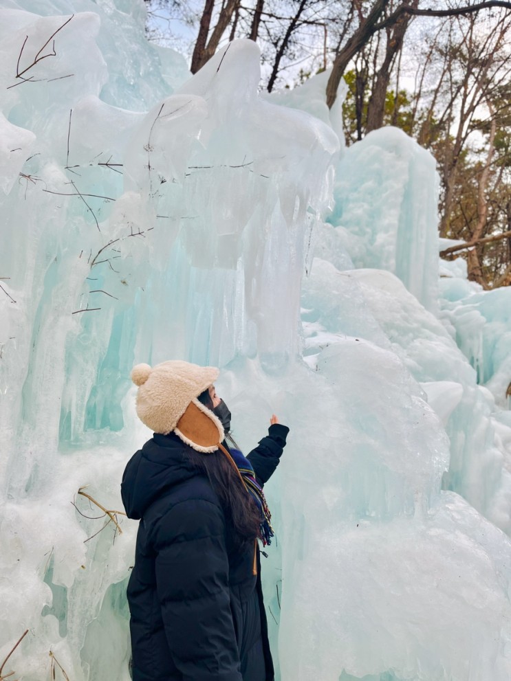 [의정부카페 달리온]얼음폭포, 빙벽계곡, 빙벽스팟 : 서울근교 가볼만한곳