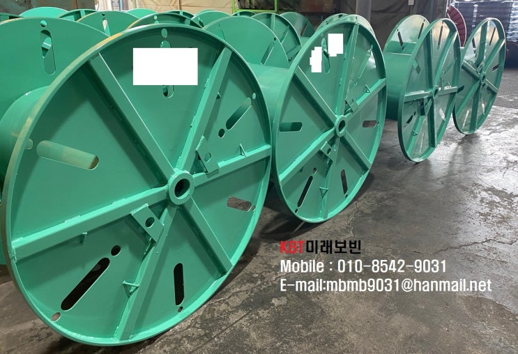  스틸보빈,Steel Bobbin,철보빈,케이블용,전선용 보빈,이중겹보빈,케리어 제작전문업체 [제품사진 클릭]
