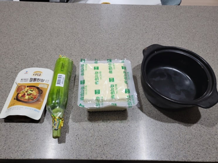  다담 정통된장찌개 양념/된장찌개 끓이는 방법