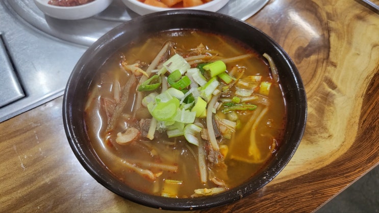  [진주맛집]-신안동 운동장구내식당 육계장 맛있는집