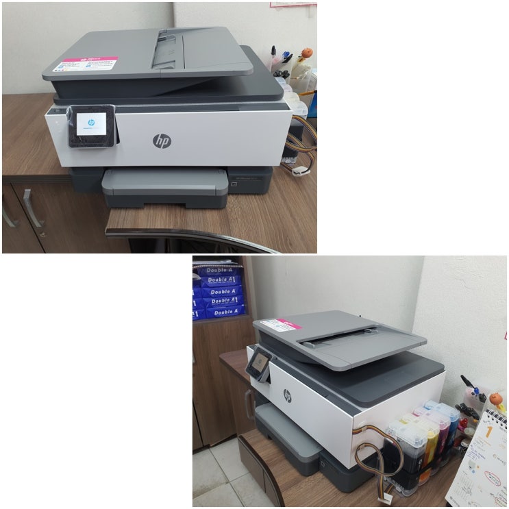  인천 계양구 계산동 무한잉크 프린터 수리 AS, HP9010 무한잉크 설치 판매
