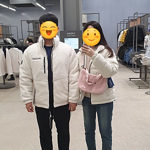 이천 롯데 프리미엄 아울렛 디스커버리 팩토리 커플 리버서블 패딩 할인 쇼핑