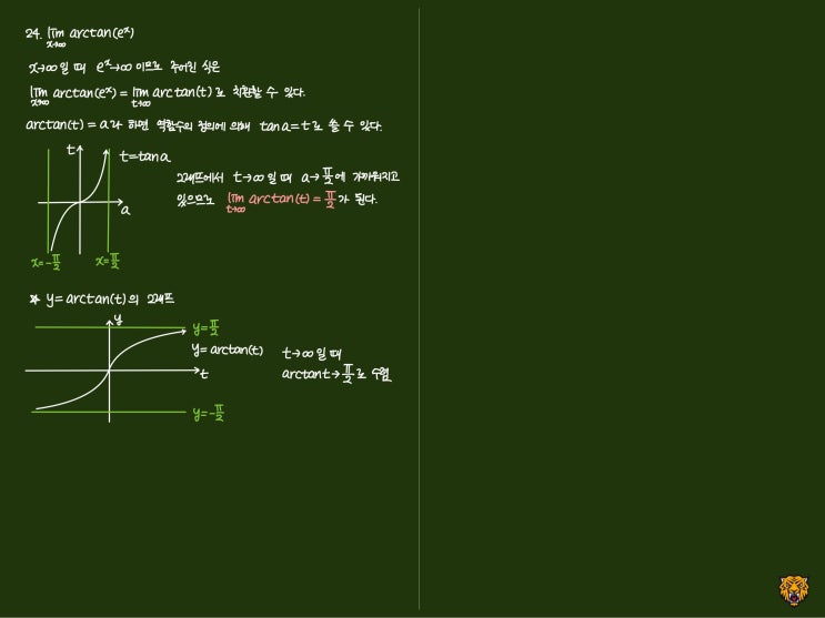 미적분학 Calculus) 삼각함수의 역함수 극한 미적분학 Calculus) 삼각함수의 역함수 극한