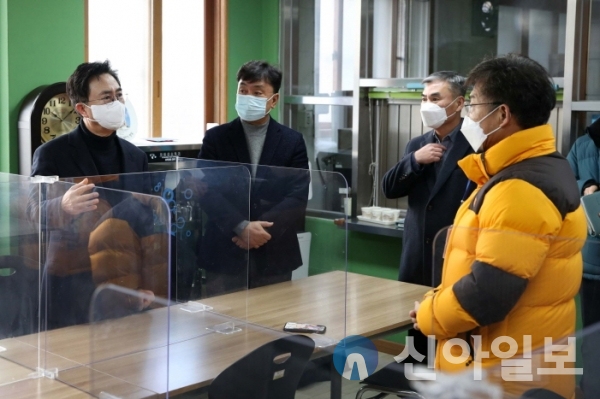 1월 27일 <b>김태흠 충남</b> 도<b>지사</b> 방문