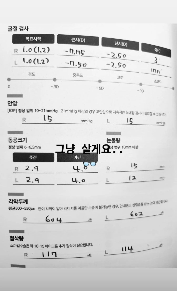 방탄소년단 알엠 시력검사 방탄소년단 알엠 시력검사