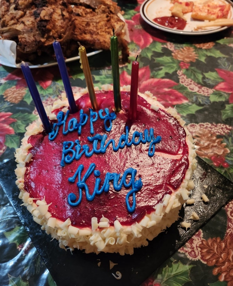  캐나다 켄싱턴마켓 (어학원 PBL수업), 팀홀튼 런던포그, 홈스테이 생일파티 케이크
