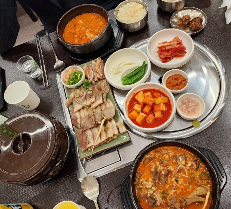  경기광주 순대국 맛집 산양삼이 들어가 건강한맛 꿀꿀진순대 광주경안점