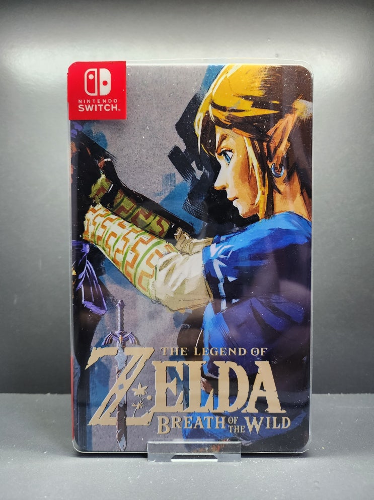  젤다의 전설: 야생의 숨결 커스텀 스틸북 (The Legend of Zelda: Breath of the Wild Costom Steelbook)