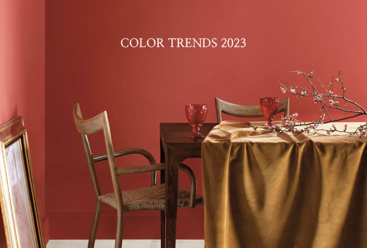 벤자민무어, Color Trends 2023, Raspberry Blush