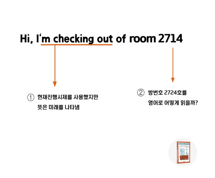  출장, 여행에서 호텔방 체크아웃할 때 영어로, I am checking out of room ~