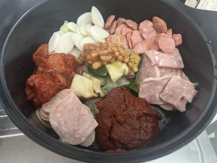  올쿡24 파주적성점에서 의정부부대찌개 밀키트 구매!!!