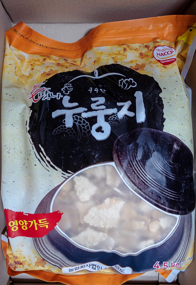  가성비 갑 대용량 맛나 누룽지(4.5kg)