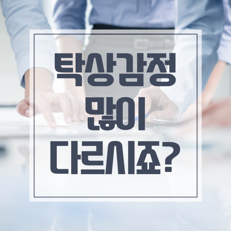  탁상감정 1억 넘게 차이가 날 수 있나요?(ft.아파트 탁감)