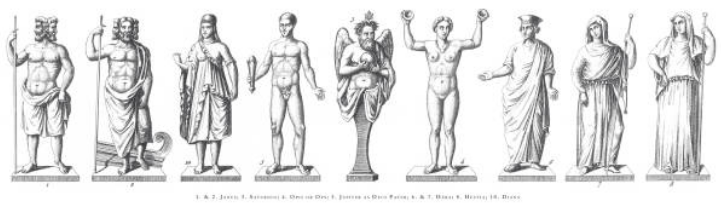 그리스 로마  신화 신들 간단하게 정리한 이야기 - 1편
