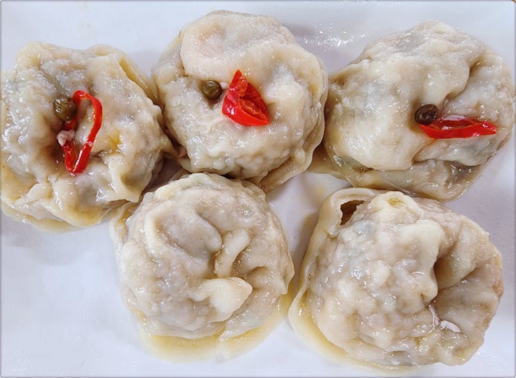 포항여행/ 포항밀면맛집 미가밀면은 포항만두맛집이네요