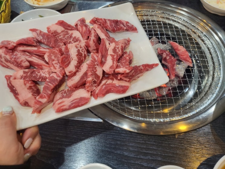  [동탄맛집] 동탄2 방교동 갈비살 맛집 '김부자숯불구이'