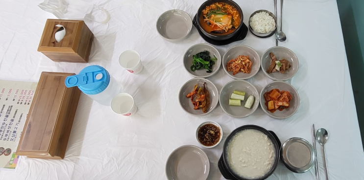 정동진 맛집 (강릉에 있는) 부산 덕이식당 ㅋㅋㅋ 담백하고 부드러운 초당순두부로 따뜻한 배부름 (    ¨̮ )و