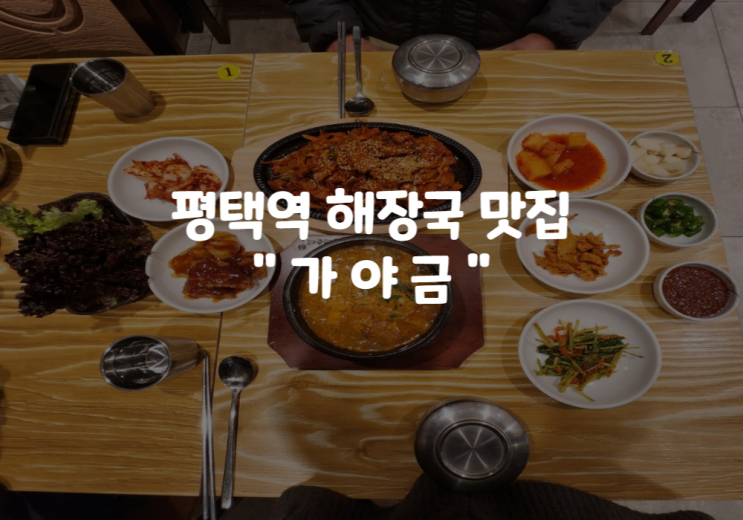  평택역 맛집 가야금 : 평택 터미널 맛집 평택역 해장국