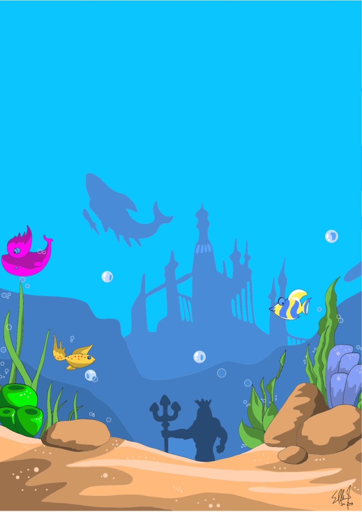 이리스 물고기 이야기 Mujige Fish Story 삽화
