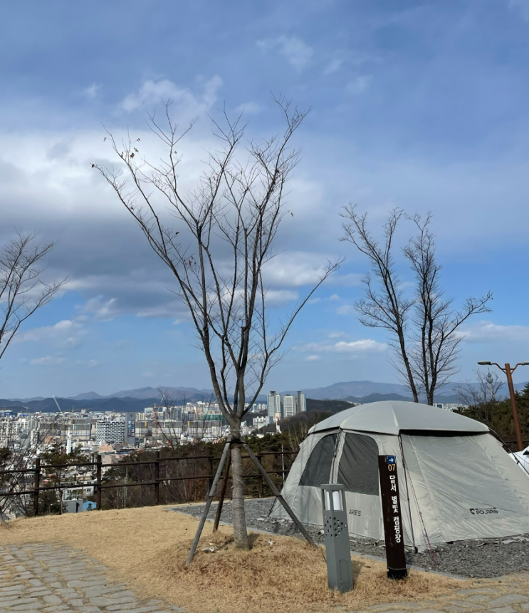  [캠핑] 흔하지 않은 시티뷰! 대구 '달서별빛캠프'