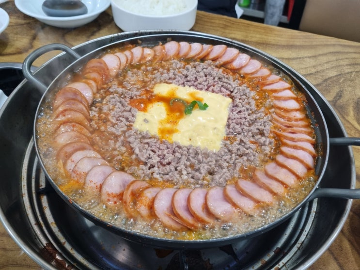  이나경송탄부대찌개[수원/인계동 맛집]