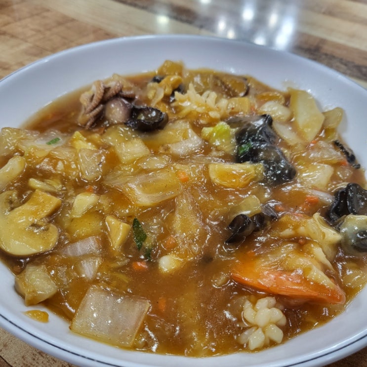  [사천성] 군산 가성비 있는 중국집에서 물짜장 첫 체험