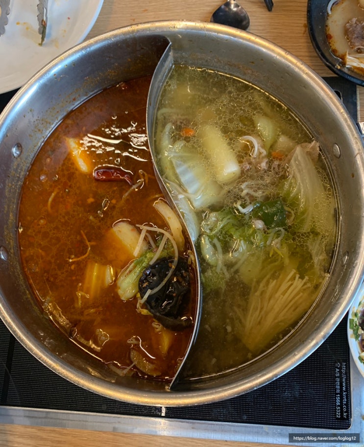  송도 훠궈무한리필 천유향 내돈내산후기