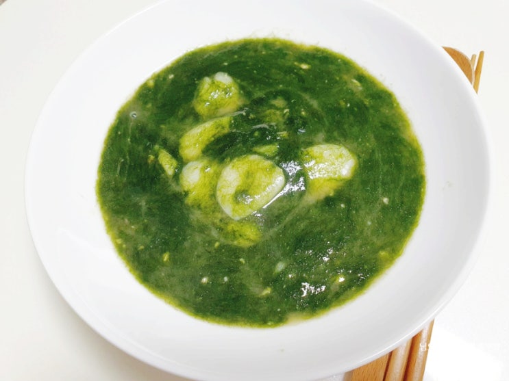  매생이 손질 떡국 끓이는법