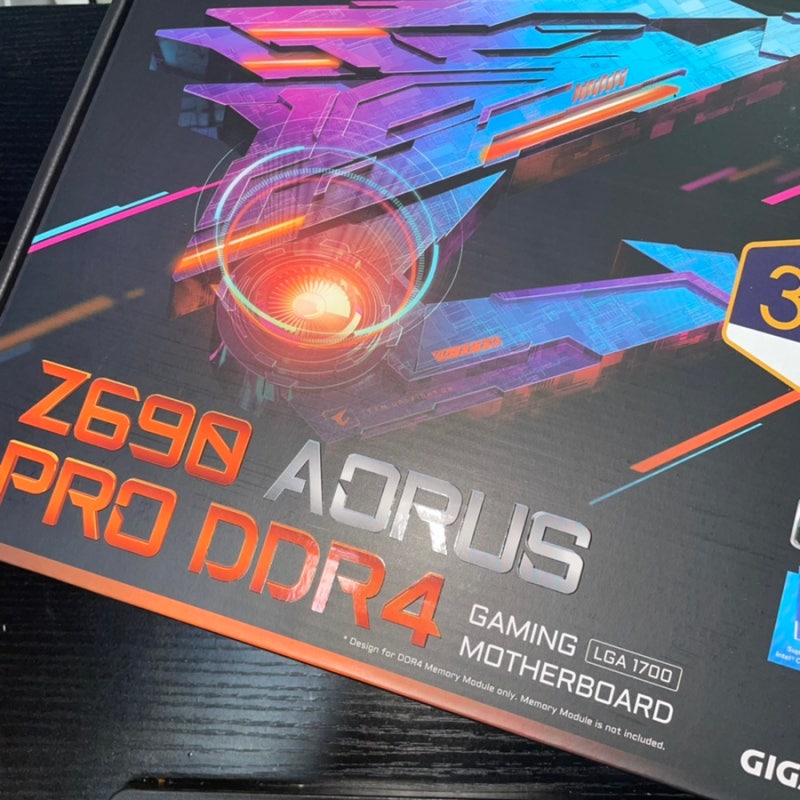 기가바이트 Z690 Aorus Pro D4 메인보드를 구매했다
