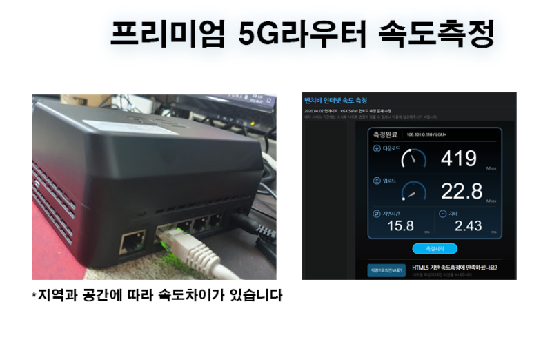 5g라우터 cnr-5g100 제품소개및 속도 : 네이버 블로그