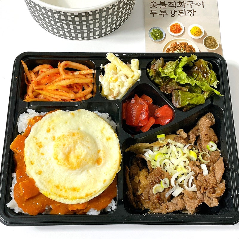 한솥도시락 2월 숯불직화구이 두부강된장 (+한솥도시락 메뉴) : 네이버 블로그