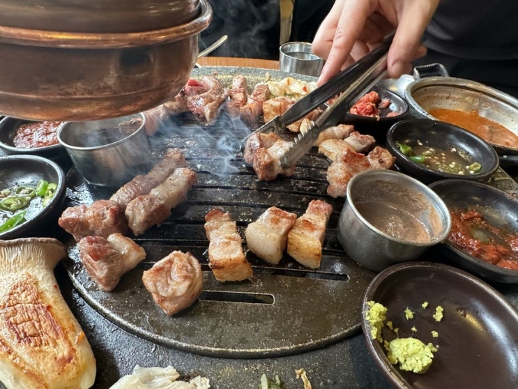  제주공항근처 맛집 숙성도 노형본점 내돈내산 후기 ( + 주말 점심 웨이팅 시간 , 메뉴 추천 )