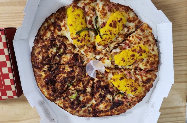  중랑구 사가정역 맛집 선명희피자 면목본점 배달 포장
