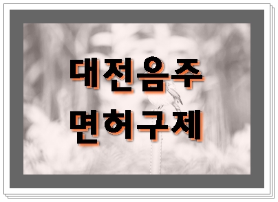 대전 음주운전 면허취소 큰일입니다 대전 음주운전 면허취소 큰일입니다
