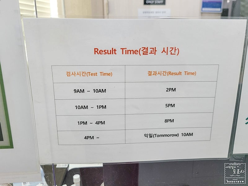 일본 여행 PCR 검사 예약, 가격, 당일 결과 : 부산삼광의료재단 2