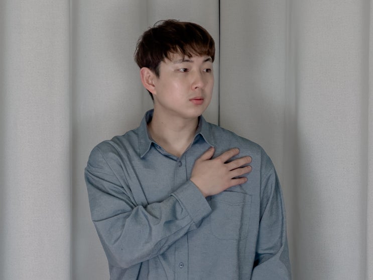  남자 보정 속옷 반팔티 브랜드 후기 (어좁이 맞춤 어깨뽕)