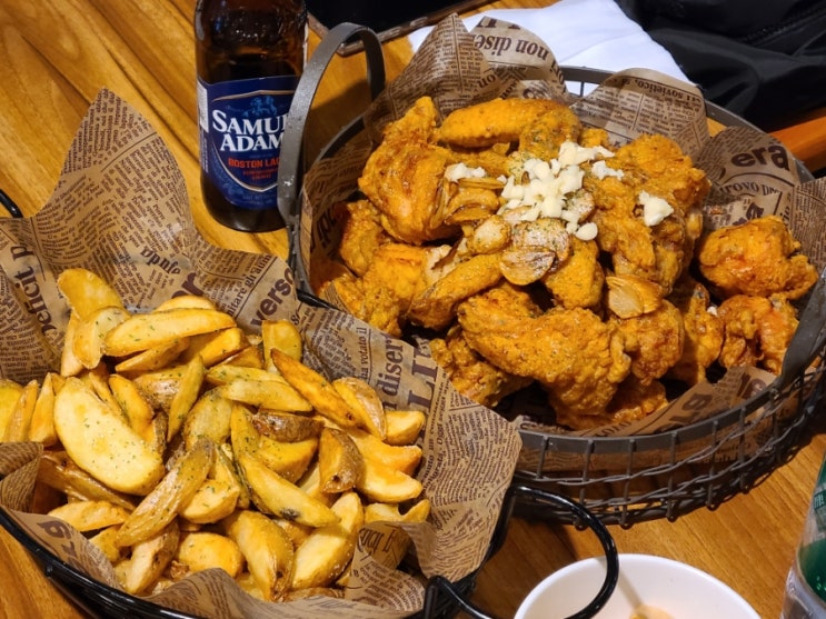  서귀포 치킨집 '산방산치킨' 겉바속촉 맛보장 마농치킨!!