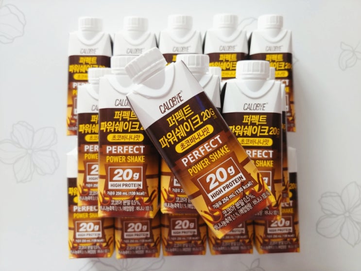  프로틴음료 단백질 음료 칼로바이 퍼펙트 파워쉐이크 20g