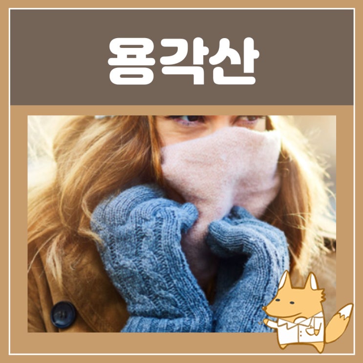  용각산 부작용 효능 일본 용각산 쿨 과립 가격