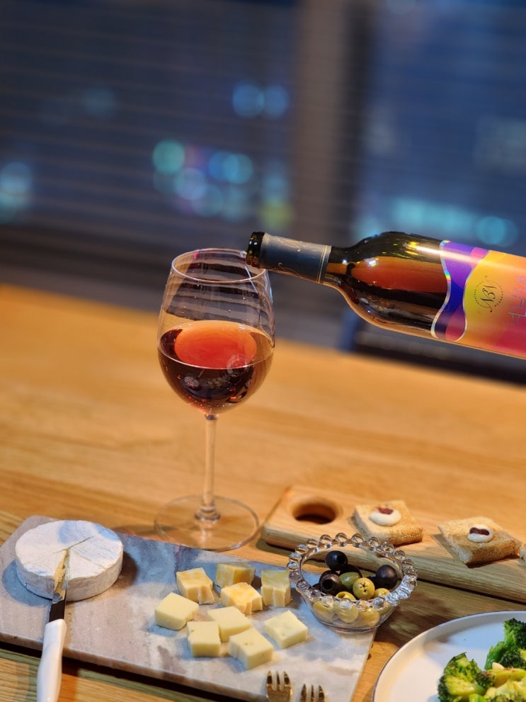  홈파티 홈술 로제와인추천 너브내와인 스위트와인 NEOBEUNAE ROSE WINE
